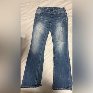 Ariya Light Blue Wide Leg Jeans